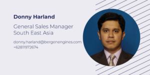 Donny Harland, Regional Sales Manager South East Asia Bergen Engines