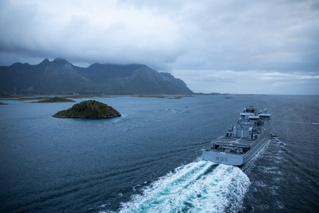 A photo of KV Jan Mayen