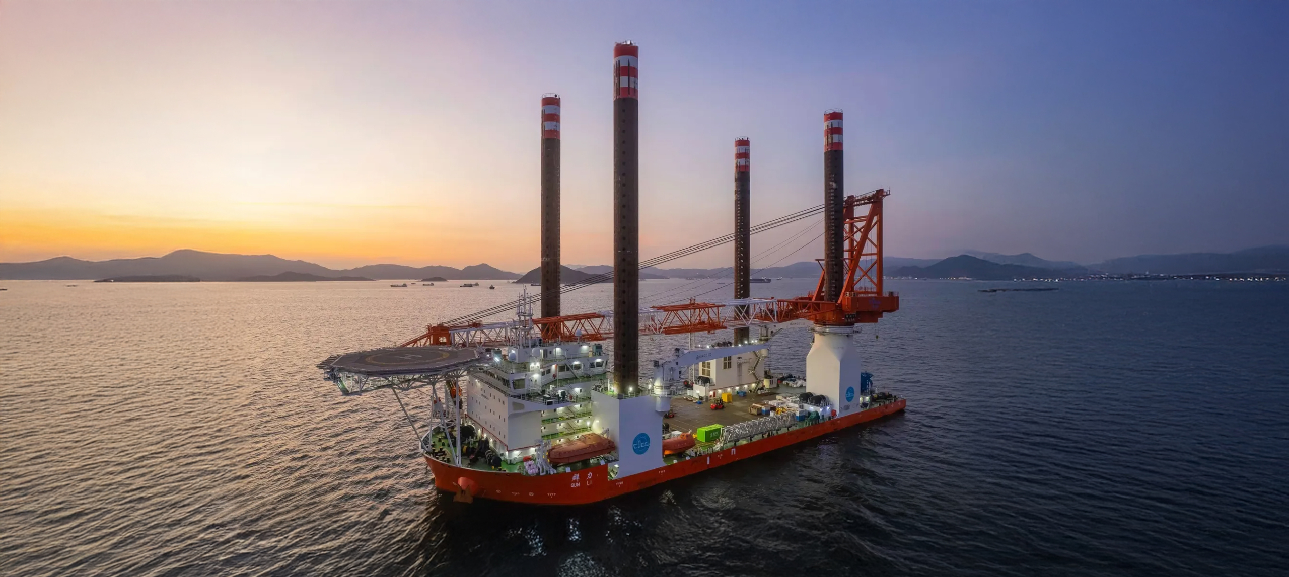 MS Qun Li Powered by Bergen Engines | Bergen Engines